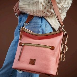 Dooney & Bourke Pale Pink Sac Shoulder Bag